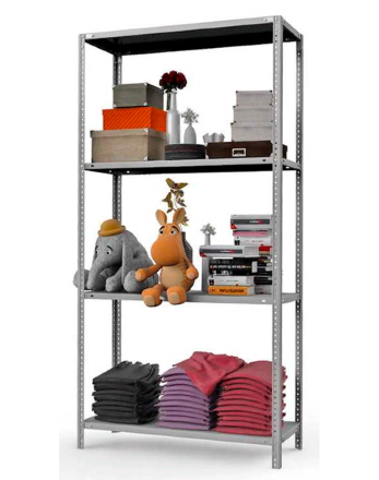 Стеллаж MS Strong 2200х1200х300 4 полки купить в Череповце