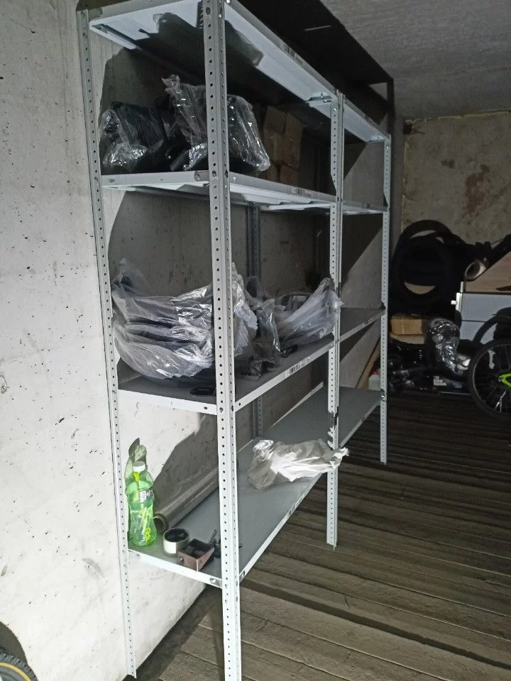 Стеллаж металлический Титан МС-500 2000х1200х400 4 полки купить в Череповце Стеллаж металлический Титан МС-500 2000х1200х400 4 полки купить в Череповце