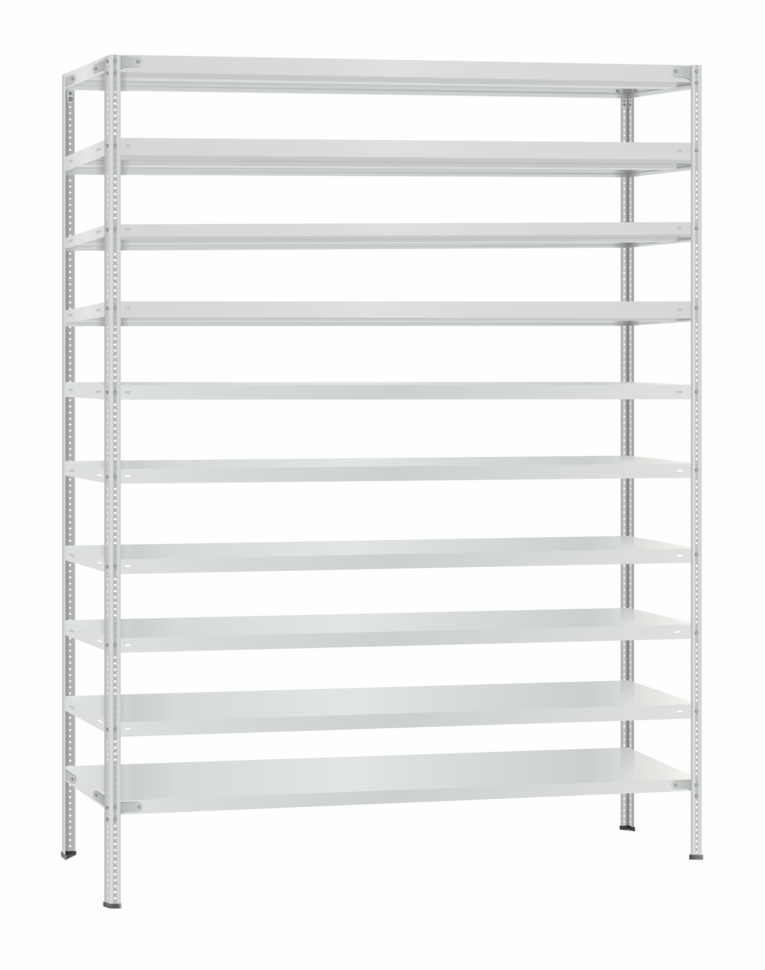 Стеллаж металлический Титан МС-500 3000х1500х500 10 полок купить в Череповце Стеллаж металлический Титан МС-500 3000х1500х500 10 полок купить в Череповце