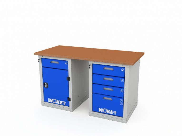 Верстак двухтумбовый WOKER PRO 2204.1500 купить в Череповце Верстак двухтумбовый WOKER PRO 2204.1500 купить в Череповце
