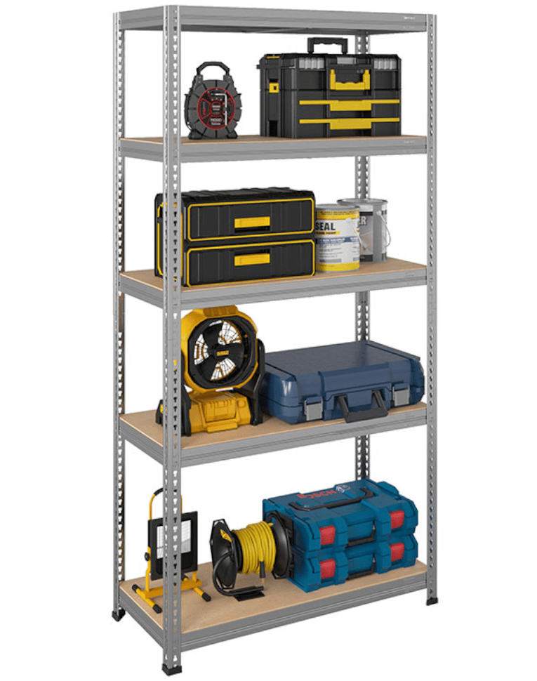 Стеллаж быстросборный ЛОФТ (SBL) 1800x1200x450 5 полок (цинк) купить в Череповце Стеллаж быстросборный ЛОФТ (SBL) 1800x1200x450 5 полок (цинк) купить в Череповце