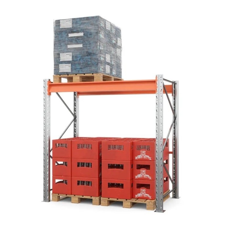 Стеллаж паллетный СПЛ 2000х1800х1100 1 ярус (1300/9700) купить в Череповце Стеллаж паллетный СПЛ 2000х1800х1100 1 ярус (1300/9700) купить в Череповце