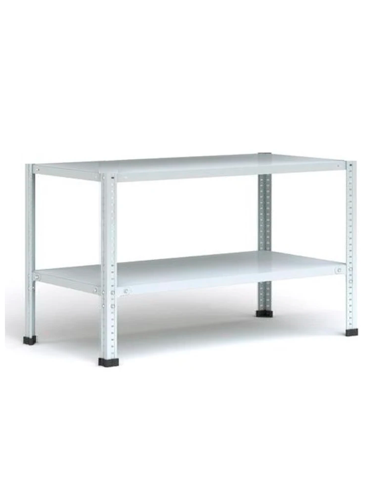 Стеллаж металлический Титан МС-500 1000х1000х400 2 полки купить в Череповце Стеллаж металлический Титан МС-500 1000х1000х400 2 полки купить в Череповце