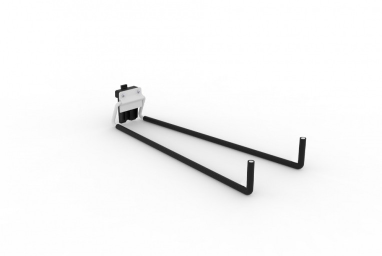 Держатель универсальный крюк двойной длинный купить в Череповце Держатель универсальный крюк двойной длинный купить в Череповце