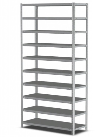 Стеллаж MS Strong 2750х700х400 10 полок купить в Череповце