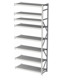 Дополнительная секция MS Profi 2500x2100x400 8 полок