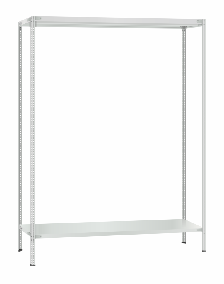 Стеллаж металлический Титан МС-500 2300х1500х600 2 полки купить в Череповце Стеллаж металлический Титан МС-500 2300х1500х600 2 полки купить в Череповце