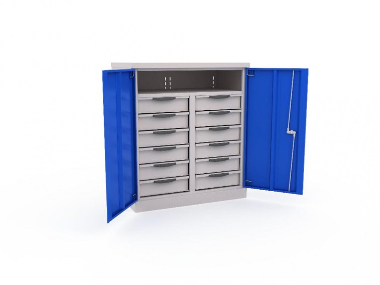 Шкаф инструментальный ERGO 181/2 №9 купить в Череповце Шкаф инструментальный ERGO 181/2 №9 купить в Череповце