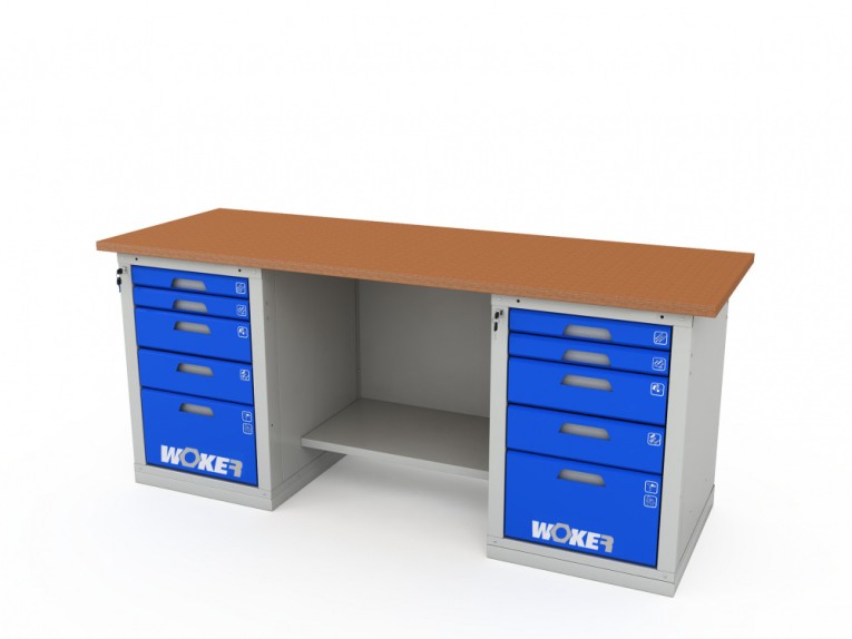 Верстак двухтумбовый WOKER PRO 2505.2000 купить в Череповце