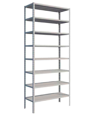 Стеллаж MS Strong 3100х700х700 8 полок купить в Череповце