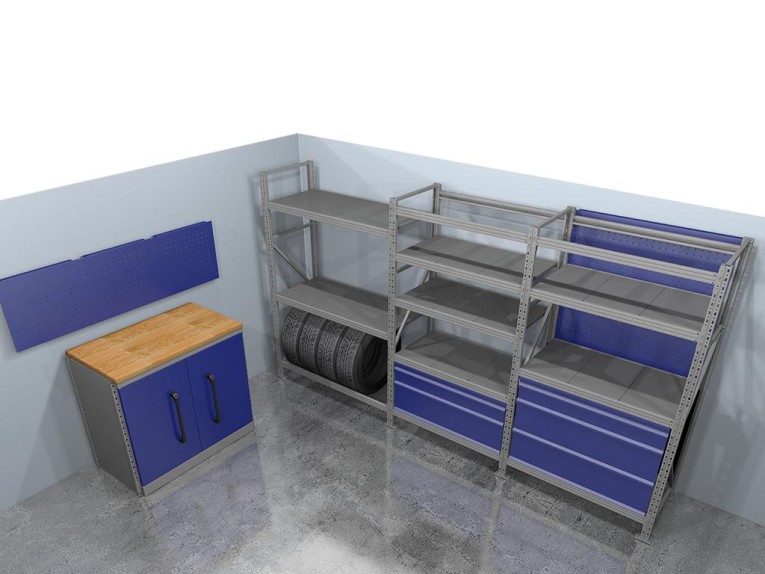 Стеллажная система хранения №1 Гараж купить в Череповце Стеллажная система хранения №1 Гараж купить в Череповце