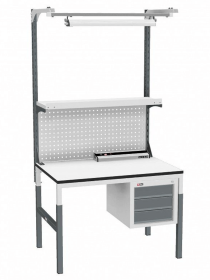 Стол монтажный ДиКом СР-М-100/90-05 ESD Пластик Стол монтажный ДиКом СР-М-100/90-05 ESD Пластик