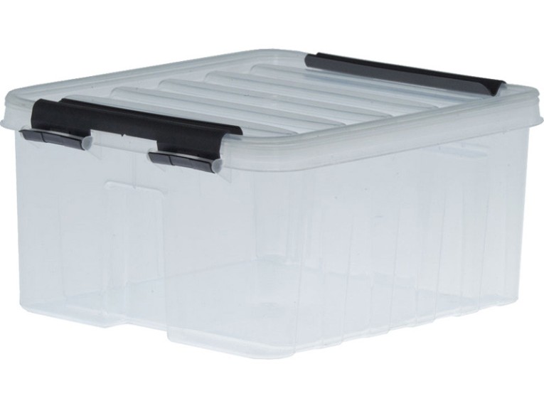 Контейнер Rox Box Original 2 (210х170х95 мм с крышкой и клипсами прозрачный) купить в Череповце