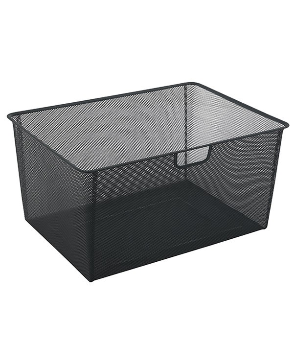 Корзина мелкосетчатая GBM 60х30 графит купить в Череповце Корзина мелкосетчатая GBM 60х30 графит купить в Череповце