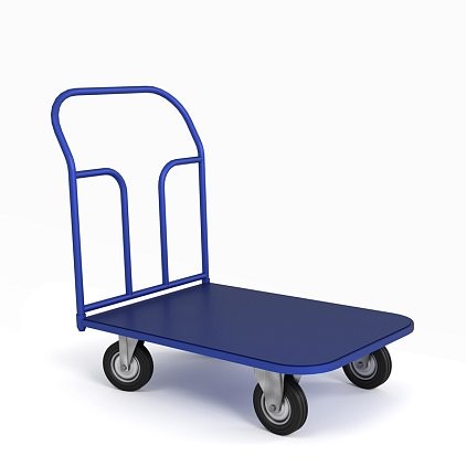 Тележка платформенная ТП 2 (г/п 550 кг, 900x600 мм, колеса литая протекторная резина 200 мм) купить в Череповце Тележка платформенная ТП 2 (г/п 550 кг, 900x600 мм, колеса литая протекторная резина 200 мм) купить в Череповце