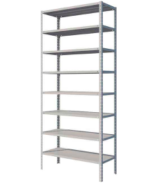 Стеллаж MS Standart 2000х700х300 8 полок Стеллаж MS Standart 2000х700х300 8 полок