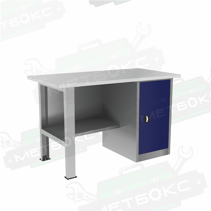 Однотумбовый слесарный верстак ВП-2/1,6 купить в Череповце Однотумбовый слесарный верстак ВП-2/1,6 купить в Череповце