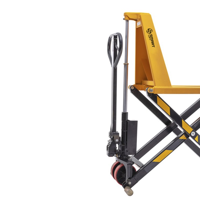 Гидравлическая тележка (рохля) SD-HL (HLT15, г/п 1500 кг, вилы 1150x550 мм, высокоподъемная 800 мм) SMARTLIFT (SMART) купить в Череповце