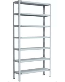 Стеллаж металлический Титан МС-500 2200х700х600 7 полок Стеллаж металлический Титан МС-500 2200х700х600 7 полок