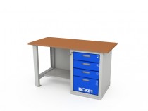 Верстак однотумбовый WOKER PRO 1004.1500 Верстак однотумбовый WOKER PRO 1004.1500