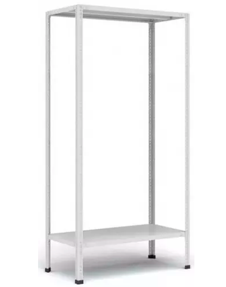 Стеллаж металлический Титан МС-500 1800х1000х400 2 полки купить в Череповце Стеллаж металлический Титан МС-500 1800х1000х400 2 полки купить в Череповце