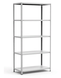 Стеллаж металлический Титан МС-750 2300x1000x800 5 полок Стеллаж металлический Титан МС-750 2300x1000x800 5 полок