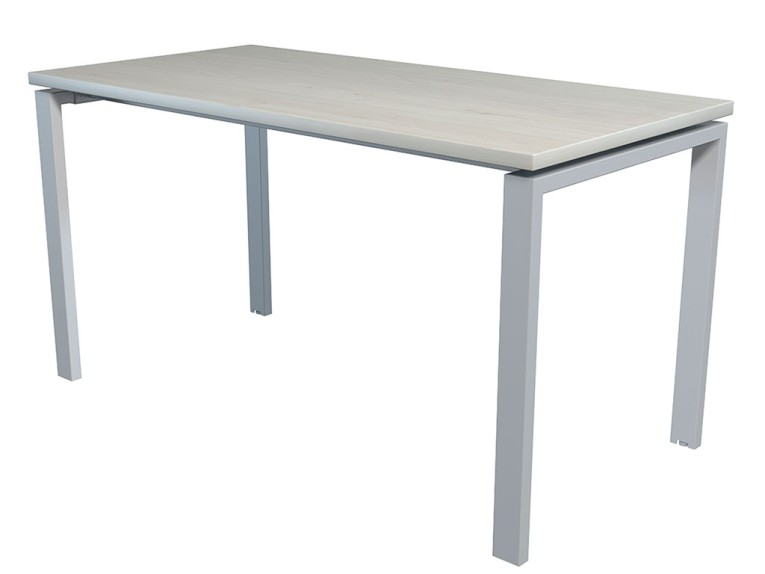 Стол NT 140x70 белое дерево/серый купить в Череповце Стол NT 140x70 белое дерево/серый купить в Череповце