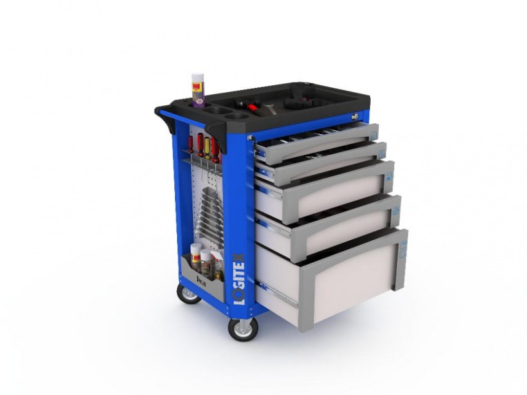 Тумба LOGITEX 5 с системой блокировки ящиков купить в Череповце Тумба LOGITEX 5 с системой блокировки ящиков купить в Череповце