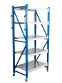 Стеллаж мобильный БиКом СТ-4 300x150x90 5 полок Стеллаж мобильный БиКом СТ-4 300x150x90 5 полок