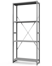 Стеллаж ТСУ 3500x1500x600 4 полки (150 кг, перф)