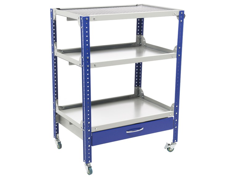 Инструментальная тележка WDS GARAGE c ящиком купить в Череповце Инструментальная тележка WDS GARAGE c ящиком купить в Череповце